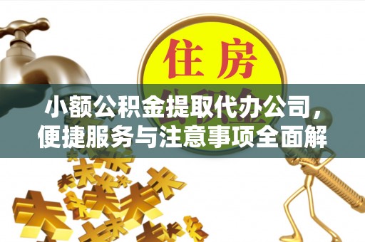 峰峰矿区小额公积金提取代办公司，便捷服务与注意事项全面解析